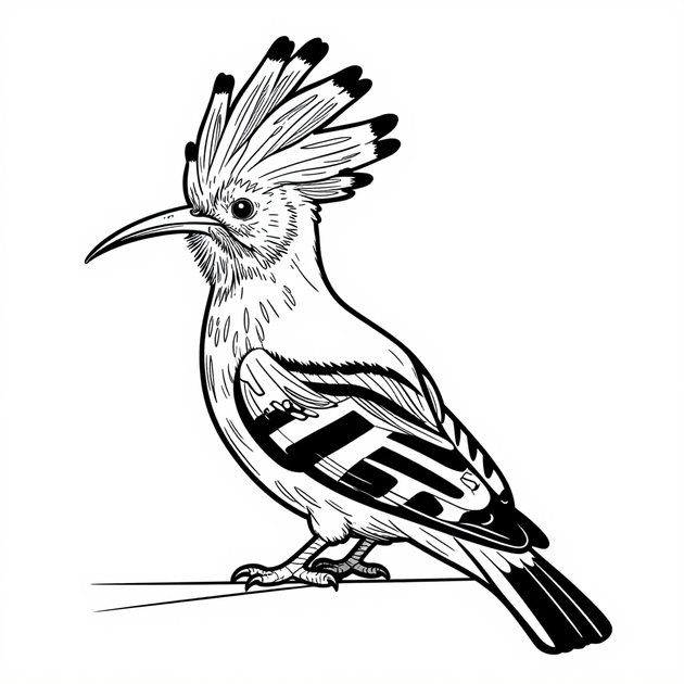 Puffin - Free printable coloring page