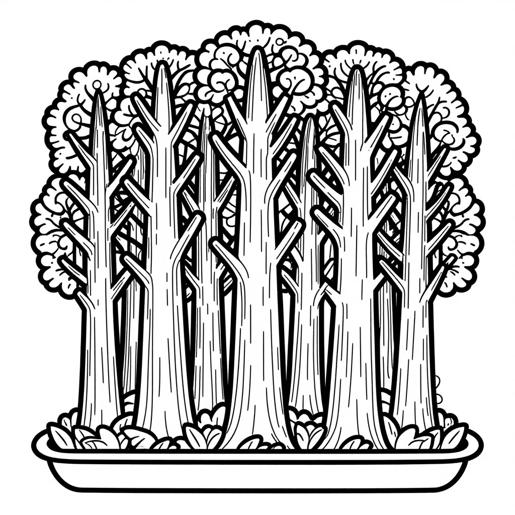 Literati Style - free printable coloring page