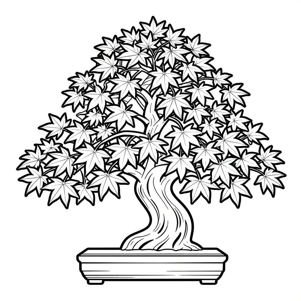 Cascading Wisteria - free printable coloring page