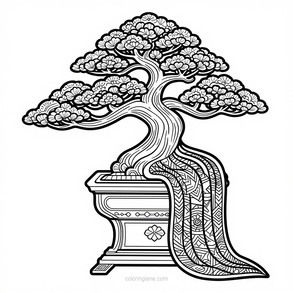 Root-Over-Rock - free printable coloring page