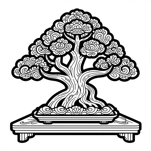 Deadwood Art - Free printable coloring page