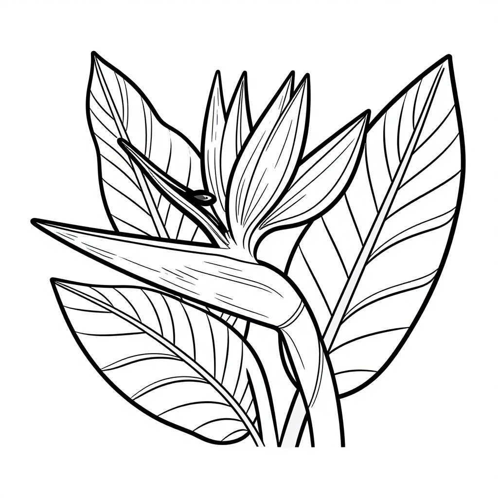 Carnation Border - free printable coloring page