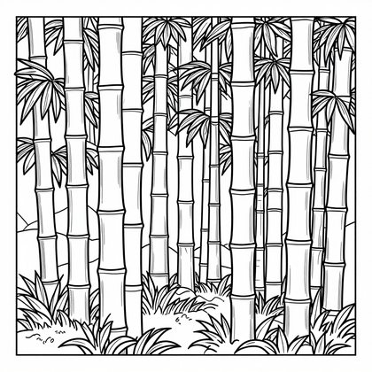 Vine Trellis - Free printable coloring page