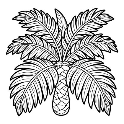 Hydrangea Bush - Free printable coloring page