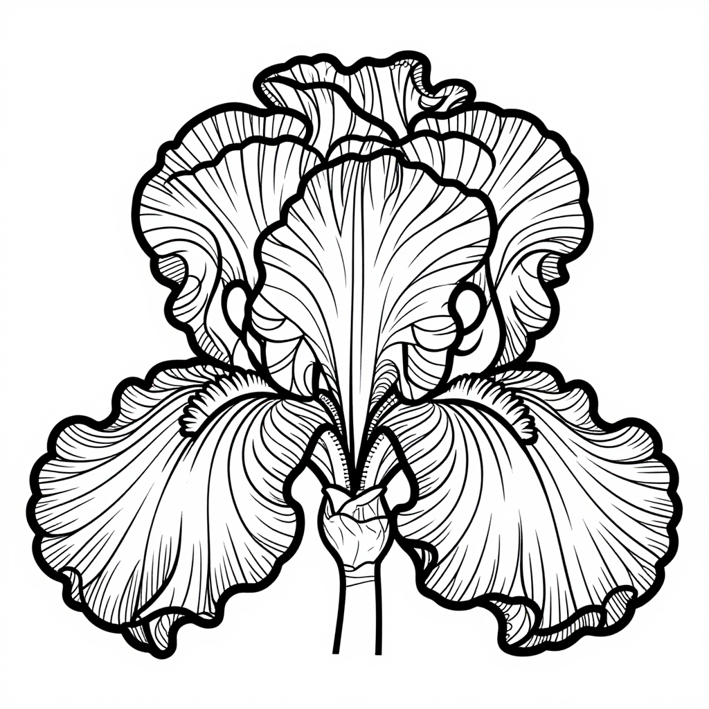 Botanical Illustrations coloring pages collection - 30 free printable pages