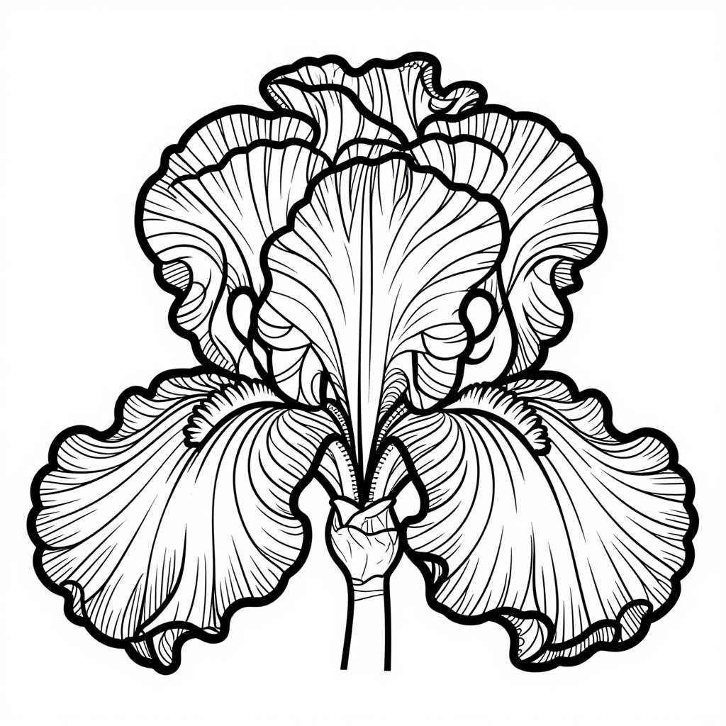 Carnivorous Plants - free printable coloring page