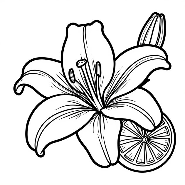 Botanical Labels - Free printable coloring page