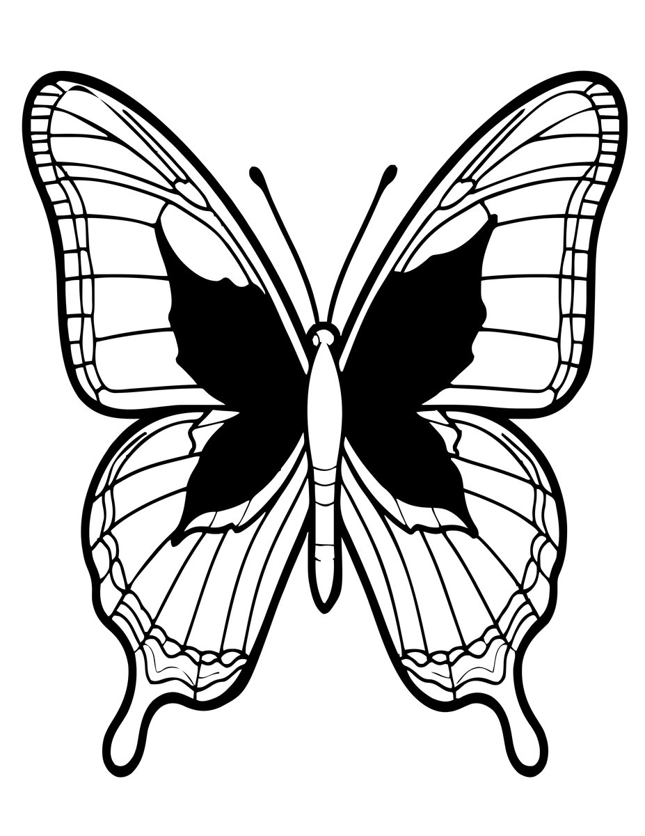 Leaf Mimic - free printable coloring page