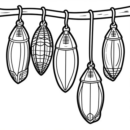 Death's-Head Moth - Free printable coloring page