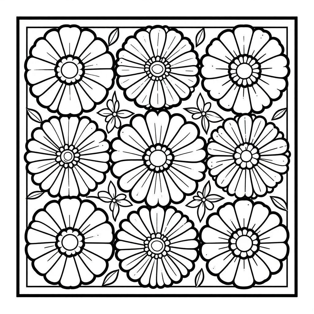 Morning Dew - free printable coloring page