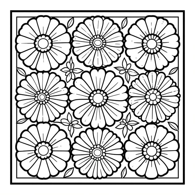 Morning Dew - Free printable coloring page