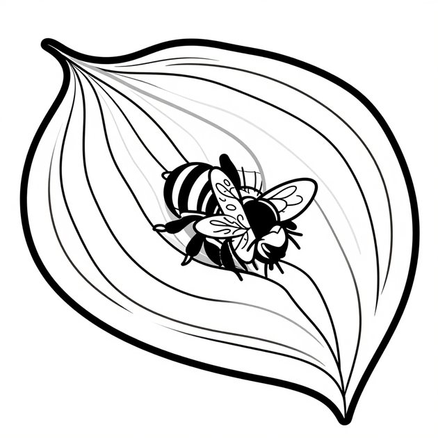 Calla Lily Art Deco - Free printable coloring page