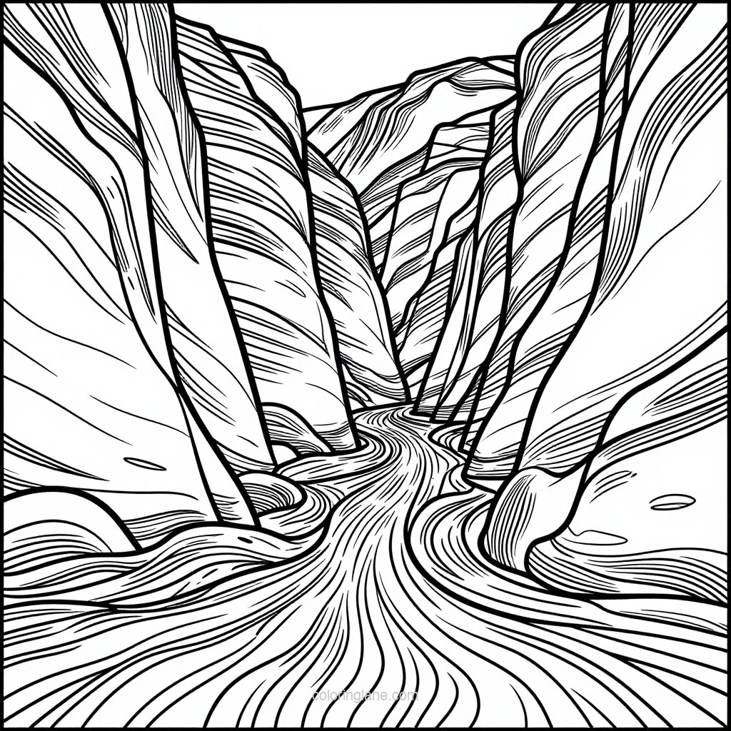 Cactus Foreground - free printable coloring page