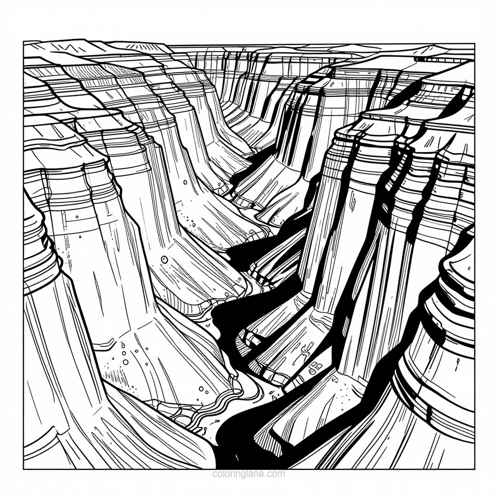 Rainbow Bridge - free printable coloring page