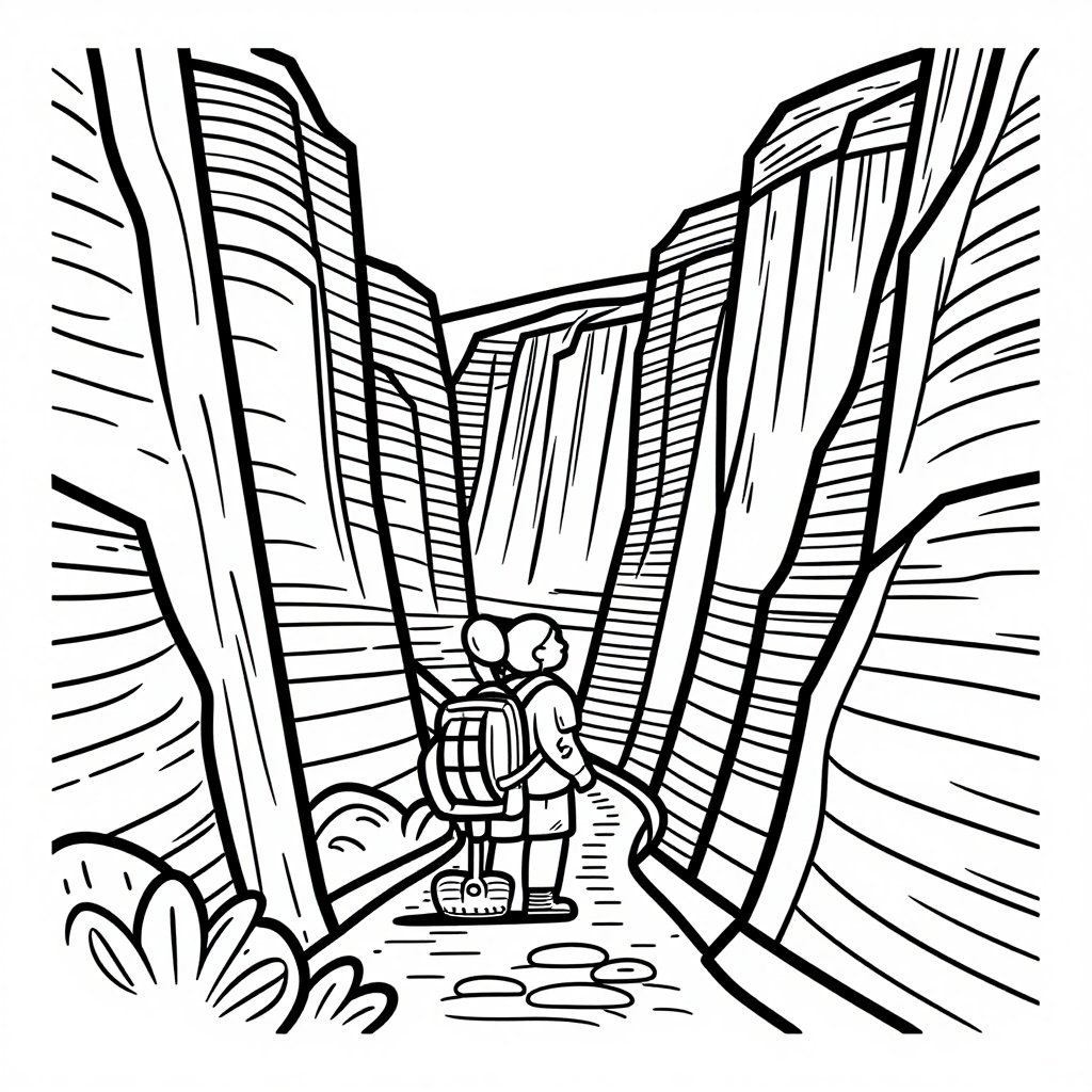 River Below - free printable coloring page