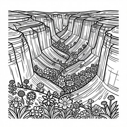 Desert Bighorn - Free printable coloring page