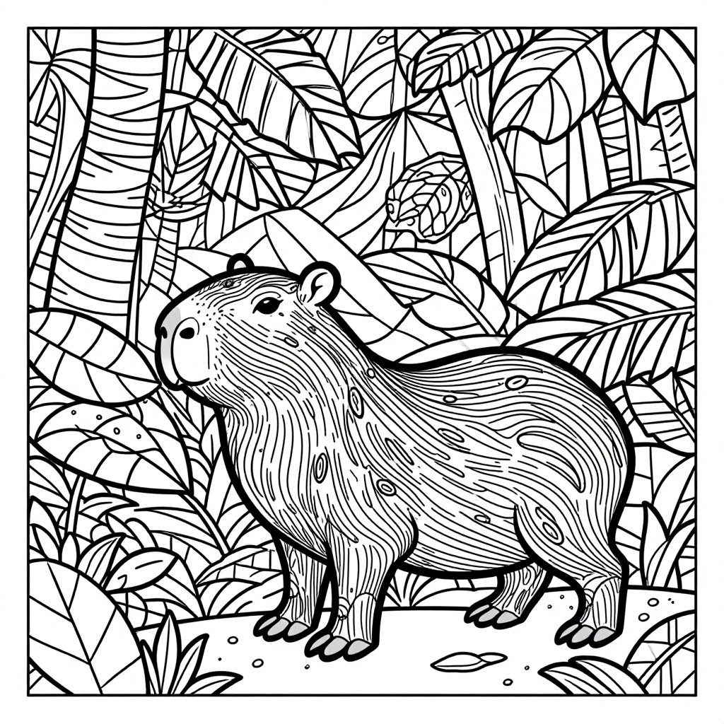 Mandala - free printable coloring page