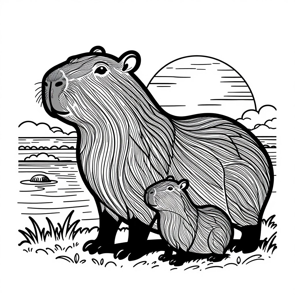 Orange Season - free printable coloring page