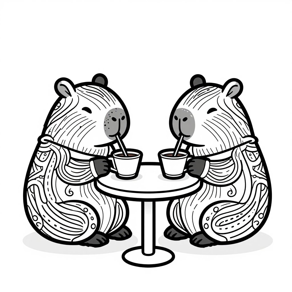 Towel Dry - free printable coloring page