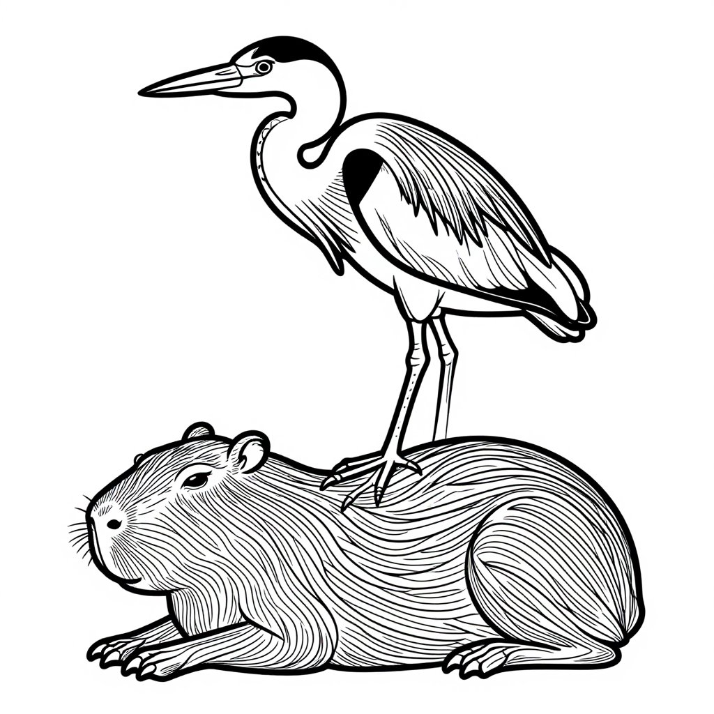 Flower Crown - free printable coloring page