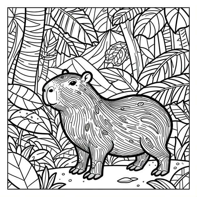 Mandala - Free printable coloring page