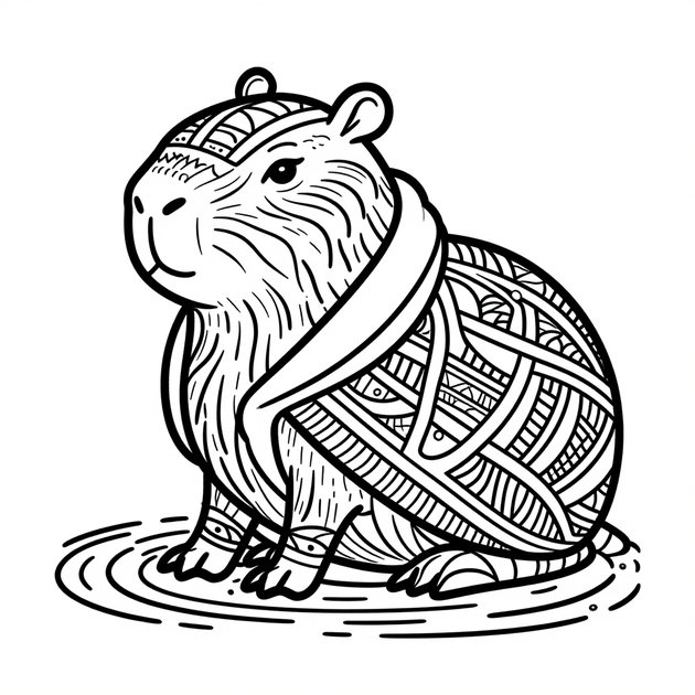 Running - Free printable coloring page