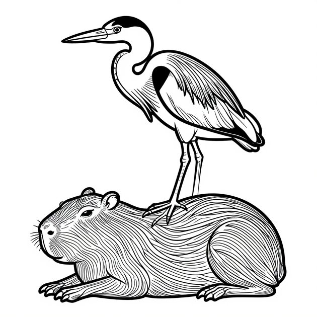 Flower Crown - Free printable coloring page