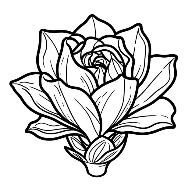 Carnation Field - Free printable coloring page
