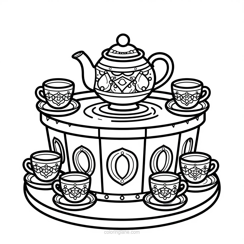 Circus Seal - free printable coloring page