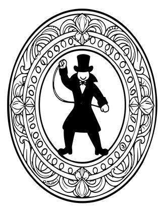 Circus Ringmaster - Free printable coloring page