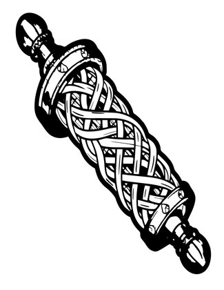 Torque Necklace - Free printable coloring page