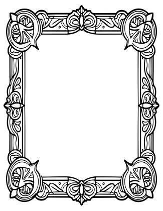 Illuminated Page - Free printable coloring page