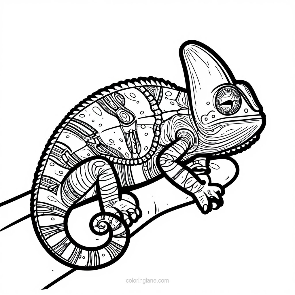 Color Change - free printable coloring page
