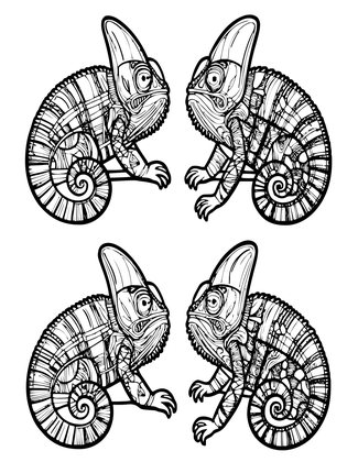 Color Change - Free printable coloring page