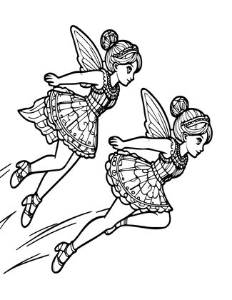 Racing - Free printable coloring page