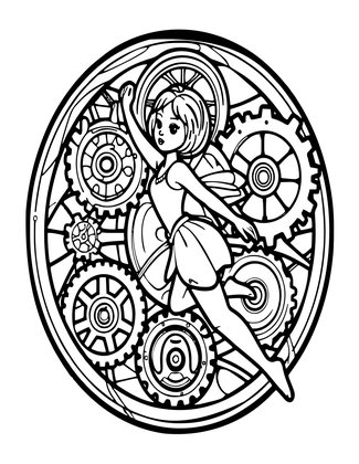 Winding Down - Free printable coloring page
