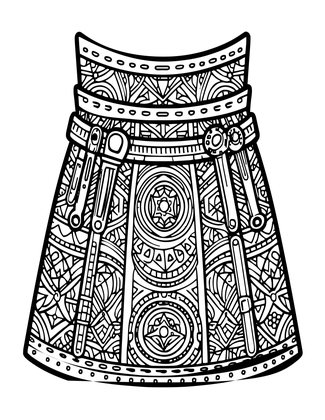 Tiny Tools - Free printable coloring page