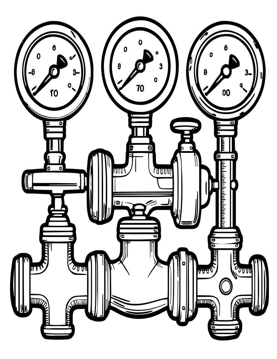 Steam Valve - free printable coloring page