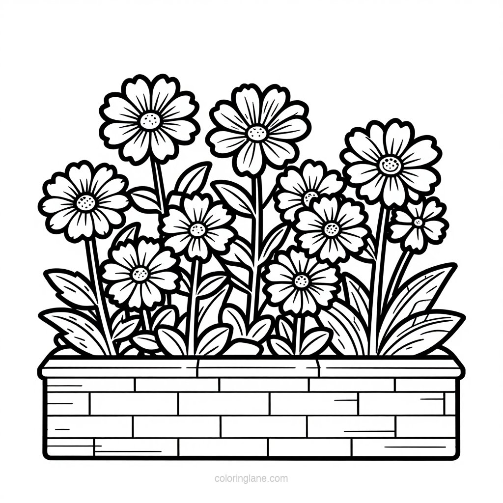 Meadow Butterfly - free printable coloring page