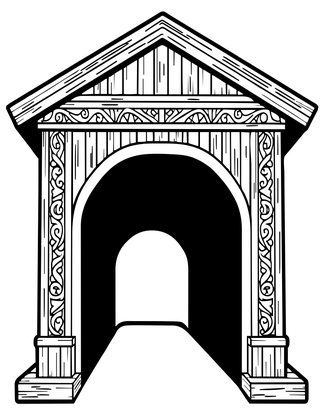 Bridge Opening - Free printable coloring page
