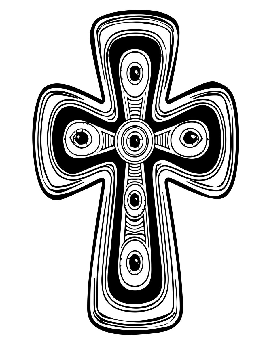 Malachite Slice - free printable coloring page