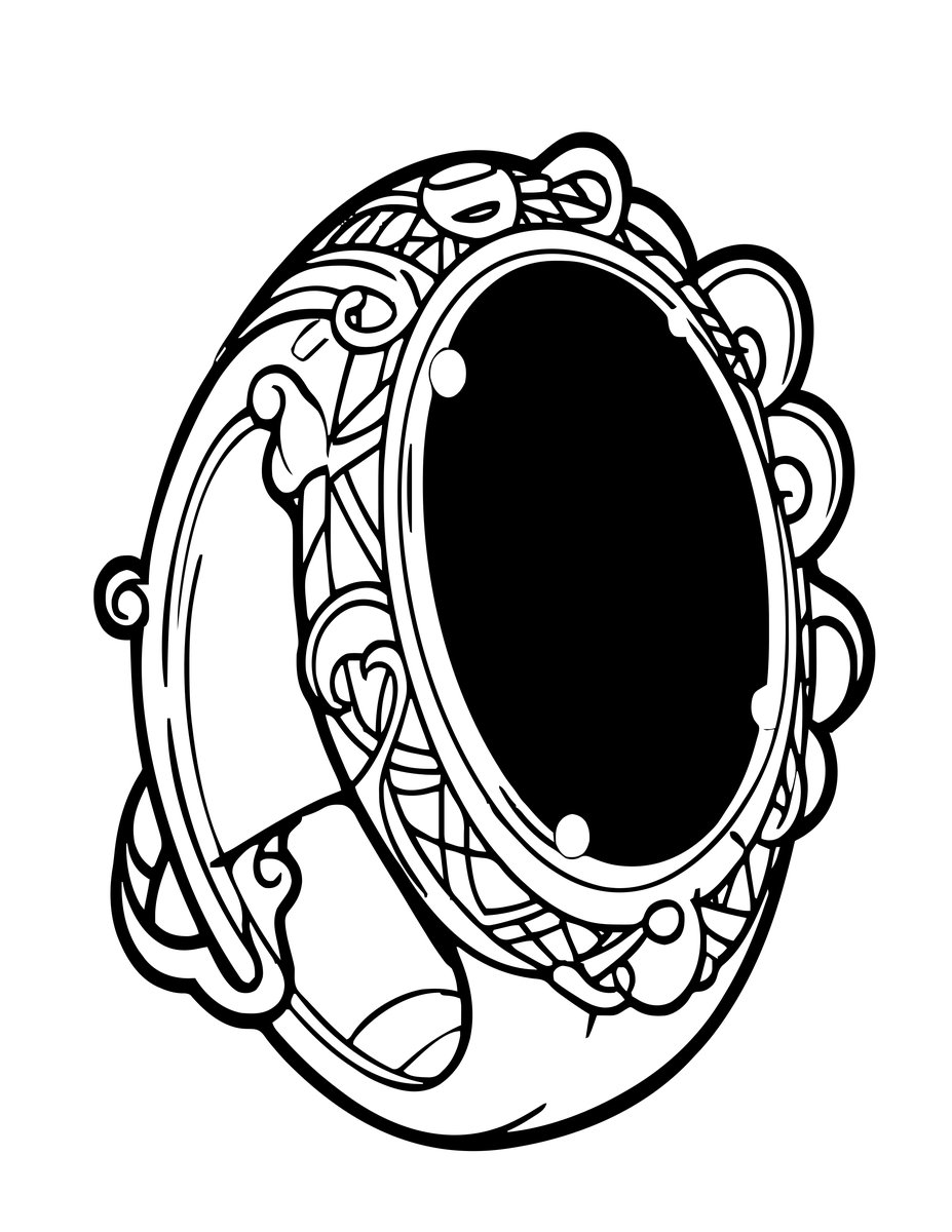 Binding Ring - free printable coloring page