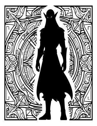 Redemption - Free printable coloring page