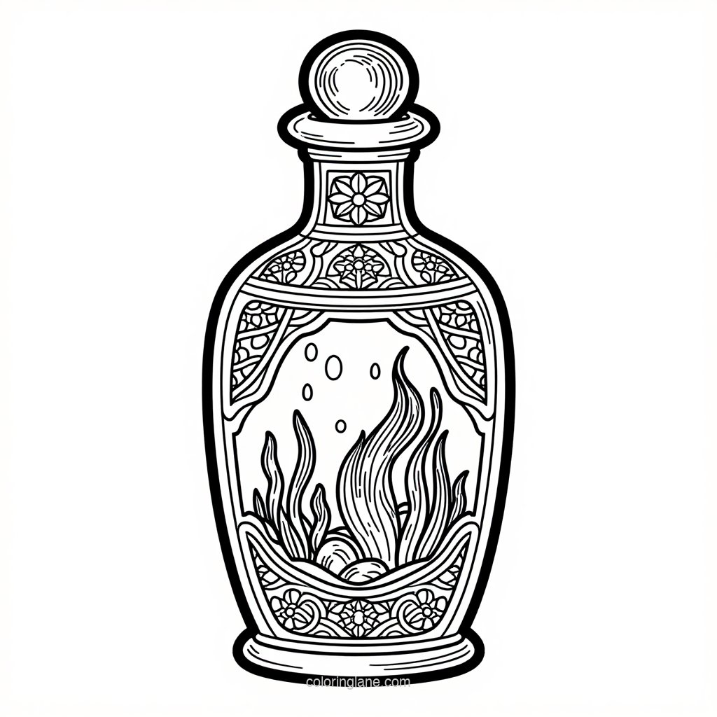 Carpet Ride - free printable coloring page