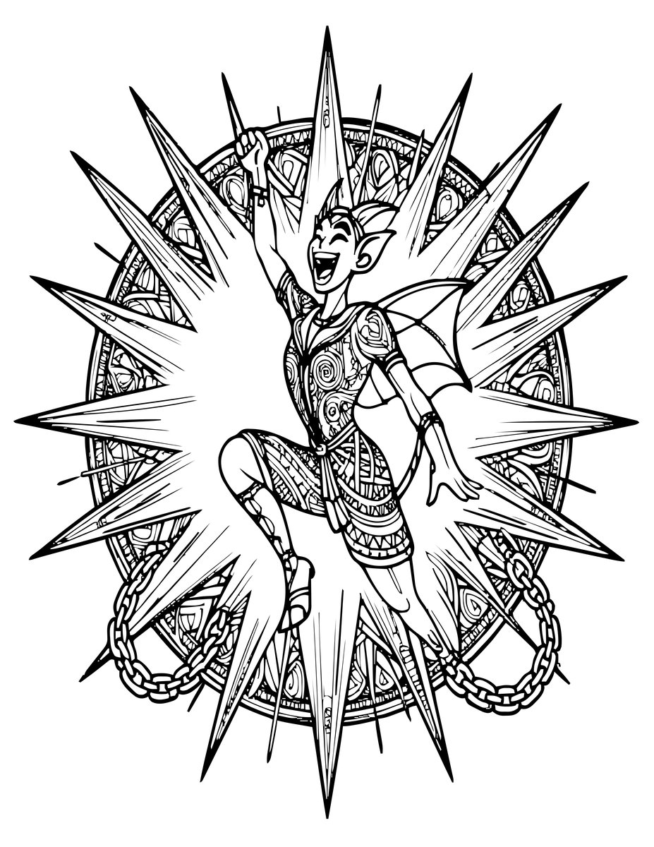 Free at Last - free printable coloring page