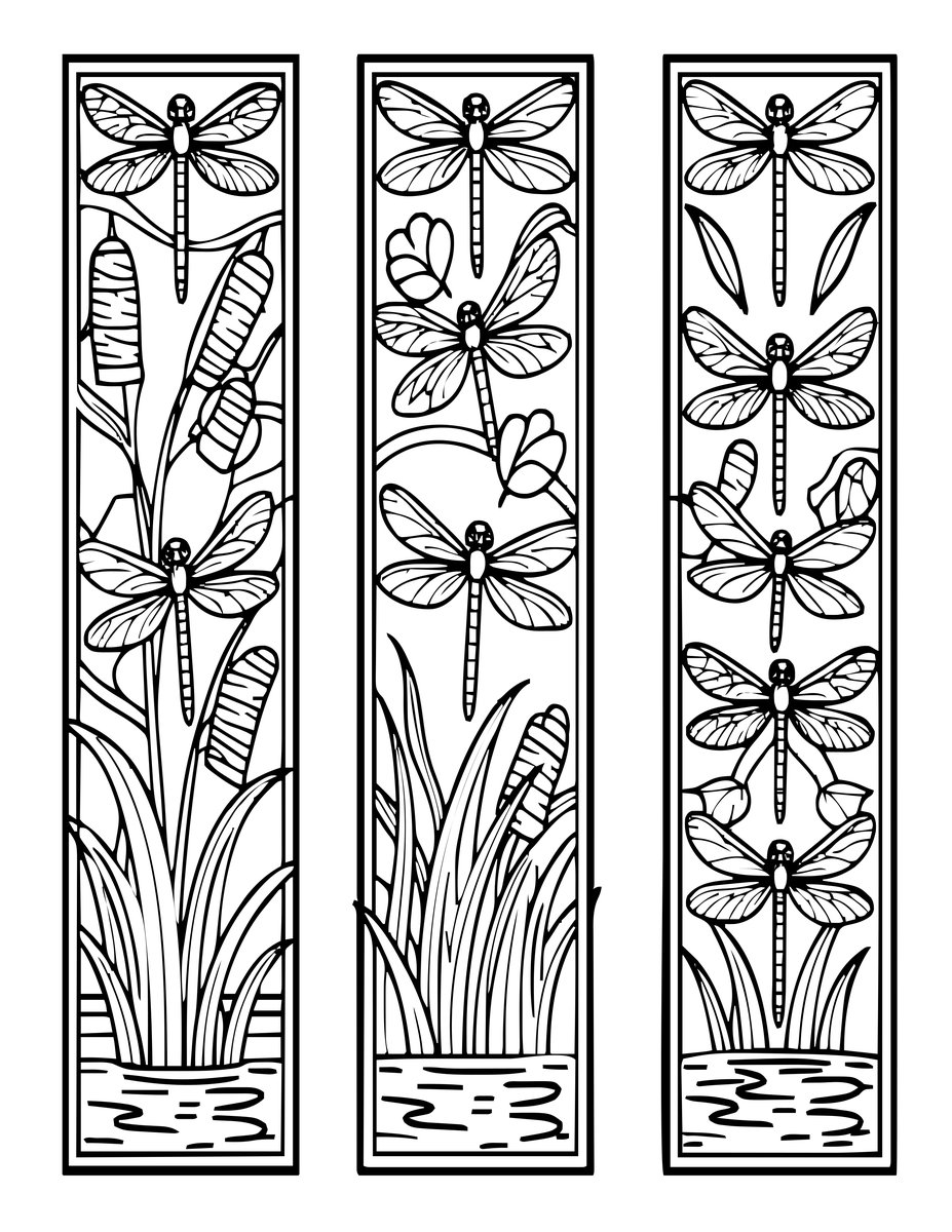 Decorative Panel - free printable coloring page