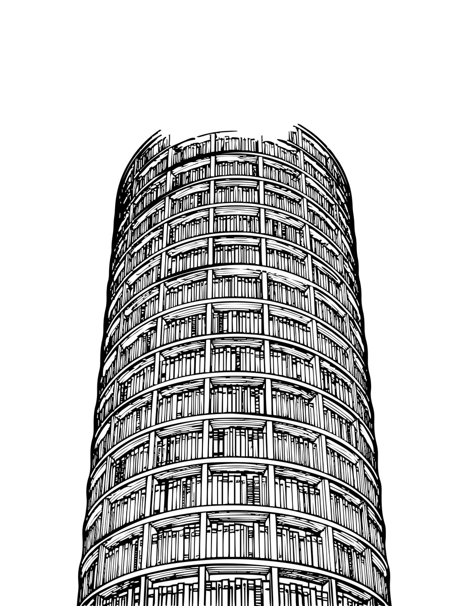 Library Infinite - free printable coloring page