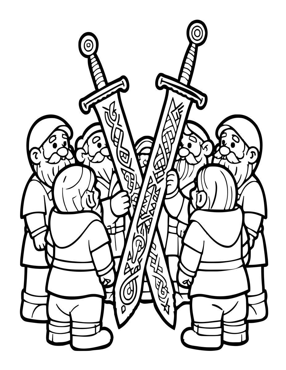 Master's Masterpiece - free printable coloring page