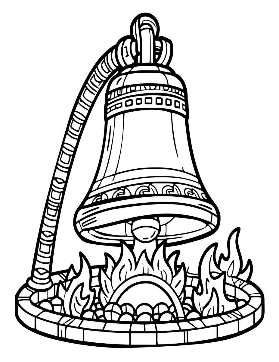 Forge Bellows - free printable coloring page