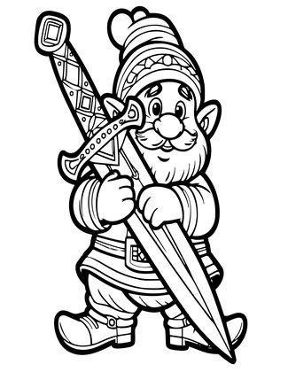 Gem-Setting Workshop - Free printable coloring page